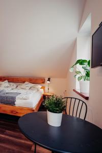 Кровать или кровати в номере Chata u Cecila