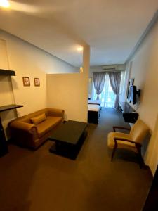 Posezení v ubytování Dreams Suites