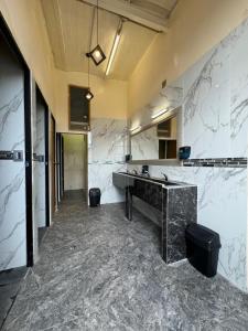 Kuchyň nebo kuchyňský kout v ubytování Rooms Zocalo