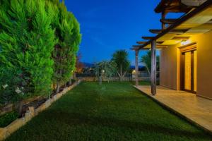 Zahrada ubytování Villas Roumeli