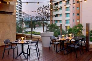 Restaurace v ubytování Brisbane Marriott Hotel