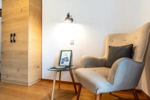 Zona de estar de Hotel-Garni Schernthaner