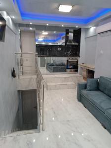 Χώρος καθιστικού στο PEYKOXORI 1 LUXURY SUITES BY makhome