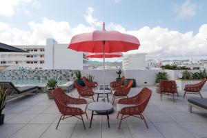Balkon lub taras w obiekcie Stic Urban Hotel & SPA