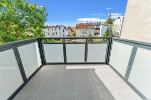 Balkón nebo terasa v ubytování Nice Apartment in Eberswalde