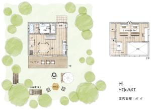 مخطط طوابق Karuizawa Mori Shiki VILLA - Vacation STAY 08397v