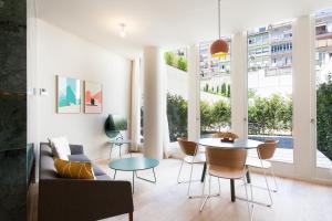 Posezení v ubytování Aspasios City Oasis Apartments