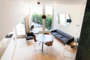 Posezení v ubytování Aspasios City Oasis Apartments