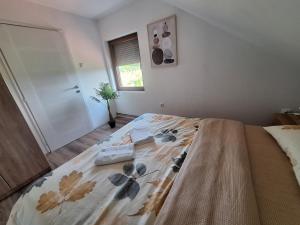 Katil atau katil-katil dalam bilik di Apartmani Milosavljević
