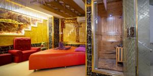 Posezení v ubytování Boss Palace Hotel + 37 fotografií