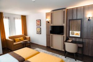TV a/nebo společenská místnost v ubytování Spa Complex Aleksandar