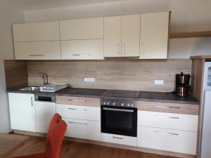 Kuchnia lub aneks kuchenny w obiekcie Landhaus Ebner