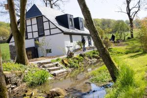 Zahrada ubytování Michels Mühle - wieder Land sehen