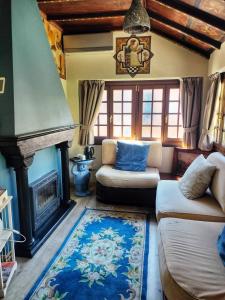 Posezení v ubytování Bed&Breakfast Villa Devoto" La Torretta"
