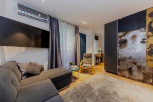 Χώρος καθιστικού στο Pannon Apartment +5 φωτογραφίες