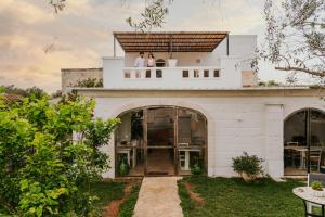 Masseria della Piana外面的花园
