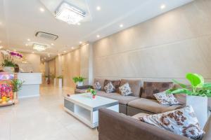 Posezení v ubytování Thien Hai Hotel