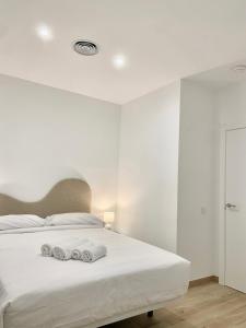 Vigablanca Apartments客房内的一张或多张床位
