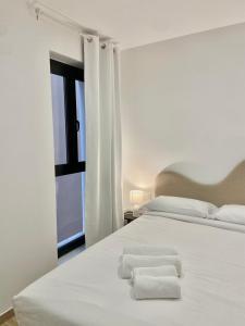Vigablanca Apartments客房内的一张或多张床位