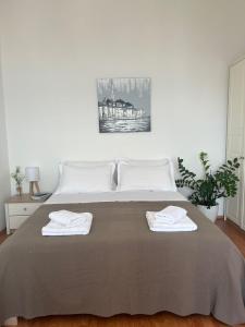 Postel nebo postele na pokoji v ubytování Apartments Curnić