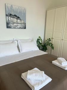 Postel nebo postele na pokoji v ubytování Apartments Curnić