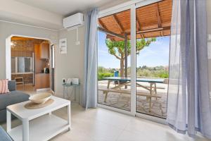 Μπαλκόνι ή βεράντα στο Marcon Stone House Nikiana
