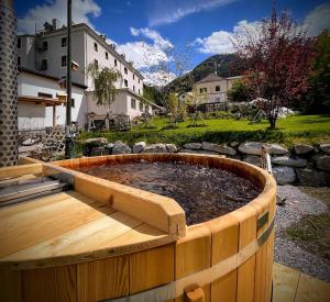 Aed väljaspool majutusasutust B&B Villa Stelvio