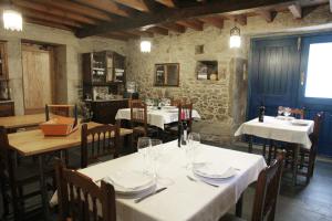 ห้องอาหารหรือที่รับประทานอาหารของ Casa Perfeuto Maria