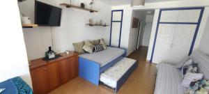 Posteľ alebo postele v izbe v ubytovaní Apartamento estudio Acantilados