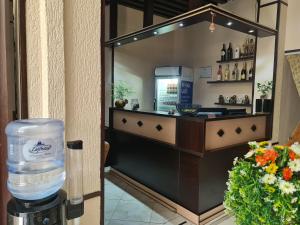 Lounge nebo bar v ubytování Hotel La Villa