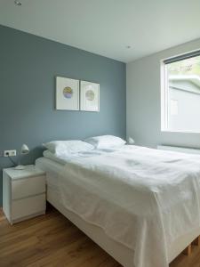 Seydisfjördur Guesthouseにあるベッド