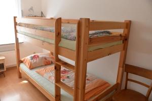 Postel nebo postele na pokoji v ubytování Zur Eiche