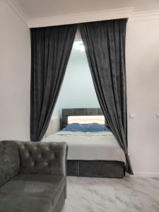 Postel nebo postele na pokoji v ubytování Apartament Jak w banku