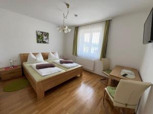 Voodi või voodid majutusasutuse Seemüllnerhaus toas