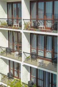 Balkon oz. terasa v nastanitvi Traveller's Hotel Hikkaduwa