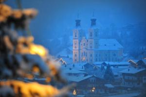 Obiekt Haus Haggenmüller zimą