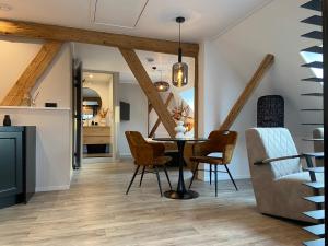 Kuchyň nebo kuchyňský kout v ubytování B&B Kuiper in Friesland