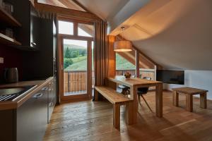 TV a/nebo společenská místnost v ubytování Residence Post