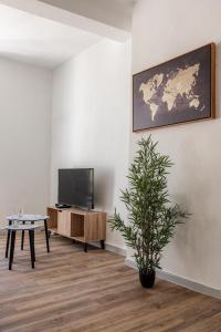 Telewizja i/lub zestaw kina domowego w obiekcie Ò Grand Carnot/Hyper centre/Proche Gare