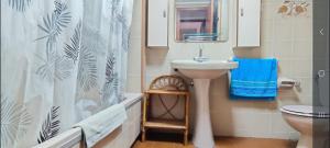 Koupelna v ubytování Apartamento Casalmar