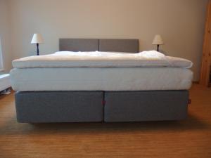 two beds sitting on top of each other in a bedroom at Estinn Apartment in Tallinn