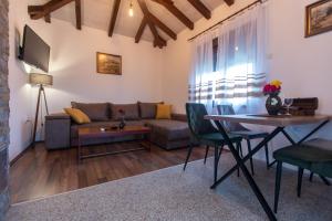 Area soggiorno di Apartmani Čalane