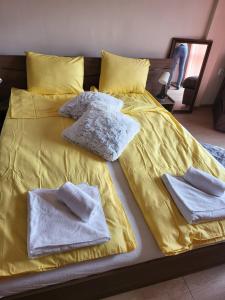 En eller flere senge i et værelse på Veliko Tarnovo central apartament