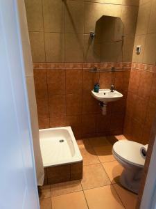 Koupelna v ubytování Pokoje Gościnne Beatka