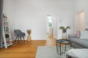 Posezení v ubytování Zeitlos Zuhause Bregenz