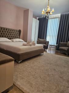 Postel nebo postele na pokoji v ubytování Hotel 3A