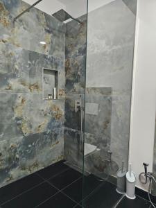 Koupelna v ubytování Hotel 3A + 36 fotografií