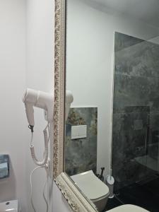 Koupelna v ubytování Hotel 3A