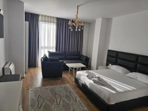 Postel nebo postele na pokoji v ubytování Hotel 3A