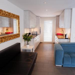 Χώρος καθιστικού στο The Golf apartments